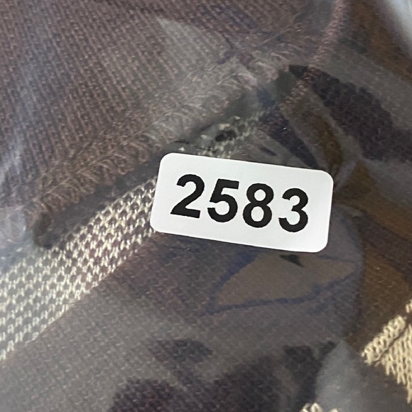 C.D.‎ Daniels Open Front Cardigan Leaf Print Knit Sweater Jacket 1X - Picture 7 of 7